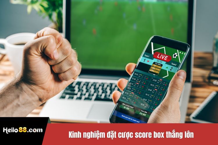 Kinh nghiệm đặt cược score box thắng lớn