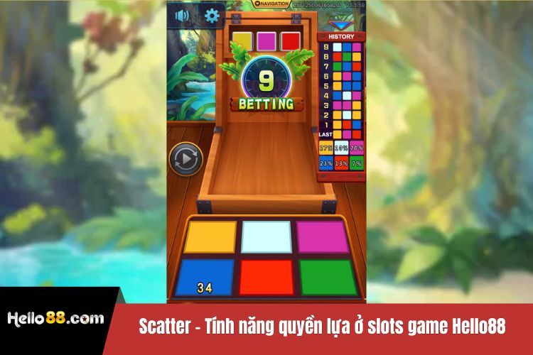 Scatter - Tính năng quyền lựa ở slots game Hello88